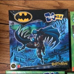 Batman Puzzle - Dynamic Black and Blue